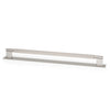 ARPA D HANDLE AND BACKPLATE 320MM DULL BRUSHED NICKEL in Dull Brushed Nickel