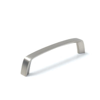 Momo ACUTO D cabinet pull handle in dark bronze finish, sleek modern design mounted on a cabinet door.