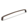 MOMO ACUTO D HANDLE 320MM ANTIQUE BRASS in Antique Brass
