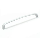 Momo ACUTO D cabinet pull handle in brushed white finish, featuring a sleek modern design for kitchen or furniture drawers.