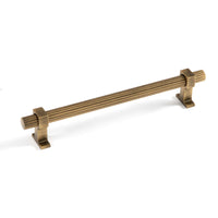 AMBROSE BAR HANDLE 160MM ANTIQUE BRONZE MATT in Bronze Matt