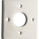 Adaptor Plate (Pair) Square Rose Polished Nickel H60xW60mm in Polished Nickel