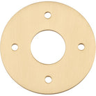 Adaptor Plate (Pair) Round Rose Brushed Brass D60mm in Brushed Brass
