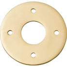 Adaptor Plate (Pair) Round Rose Polished Brass D60mm in Polished Brass