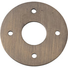 Adaptor Plate (Pair) Round Rose Signature Brass D60mm in Signature Brass