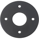 Adaptor Plate (Pair) Round Rose Matt Black D60mm in Matt Black