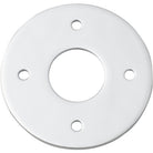 Adaptor Plate (Pair) Round Rose Polished Chrome D60mm in Polished Chrome