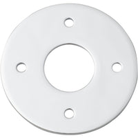 Adaptor Plate (Pair) Round Rose Polished Chrome D60mm in Polished Chrome