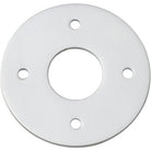 Adaptor Plate (Pair) Round Rose Brushed Chrome D60mm in Brushed Chrome