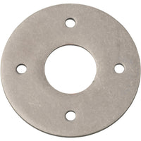 Adaptor Plate (Pair) Round Rose Distressed Nickel D60mm in Distressed Nickel