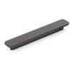 ASPEN 160MM SOLID BRASS PULL HANDLE MATT BLACK in Matt Black