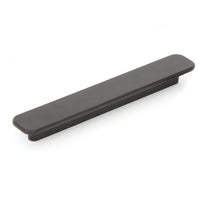 Momo Aspen cabinet pull handle in matte black finish, featuring a sleek, modern design for furniture drawers and cabinets.