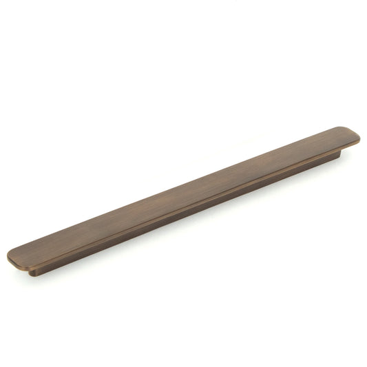 ASPEN 320MM SOLID BRASS PULL HANDLE BRONZE in Bronze