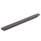 Momo Aspen cabinet pull handle in matte black, sleek metal design for kitchen or furniture drawers and cabinets.