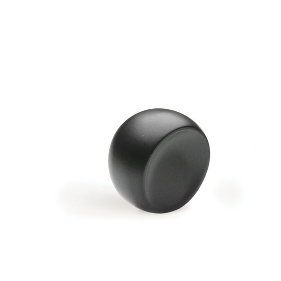 BALL KNOB 24MM MATT BLACK in Matt Black