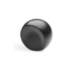 BALL KNOB 29MM MATT BLACK in Matt Black