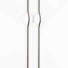 Momo BRAVE Bow Cabinet Pull Handles in matte gray finish, featuring sleek, curved design for kitchen or furniture cabinetry.