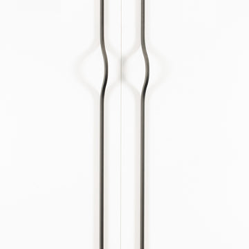 BRAVE BOW HANDLE 1120MM METALLIC GREY in Metallic Grey