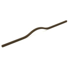 Momo BRAVE bow cabinet pull handle in matte taupe finish, featuring a sleek, curved design for modern furniture drawers and cabinets.