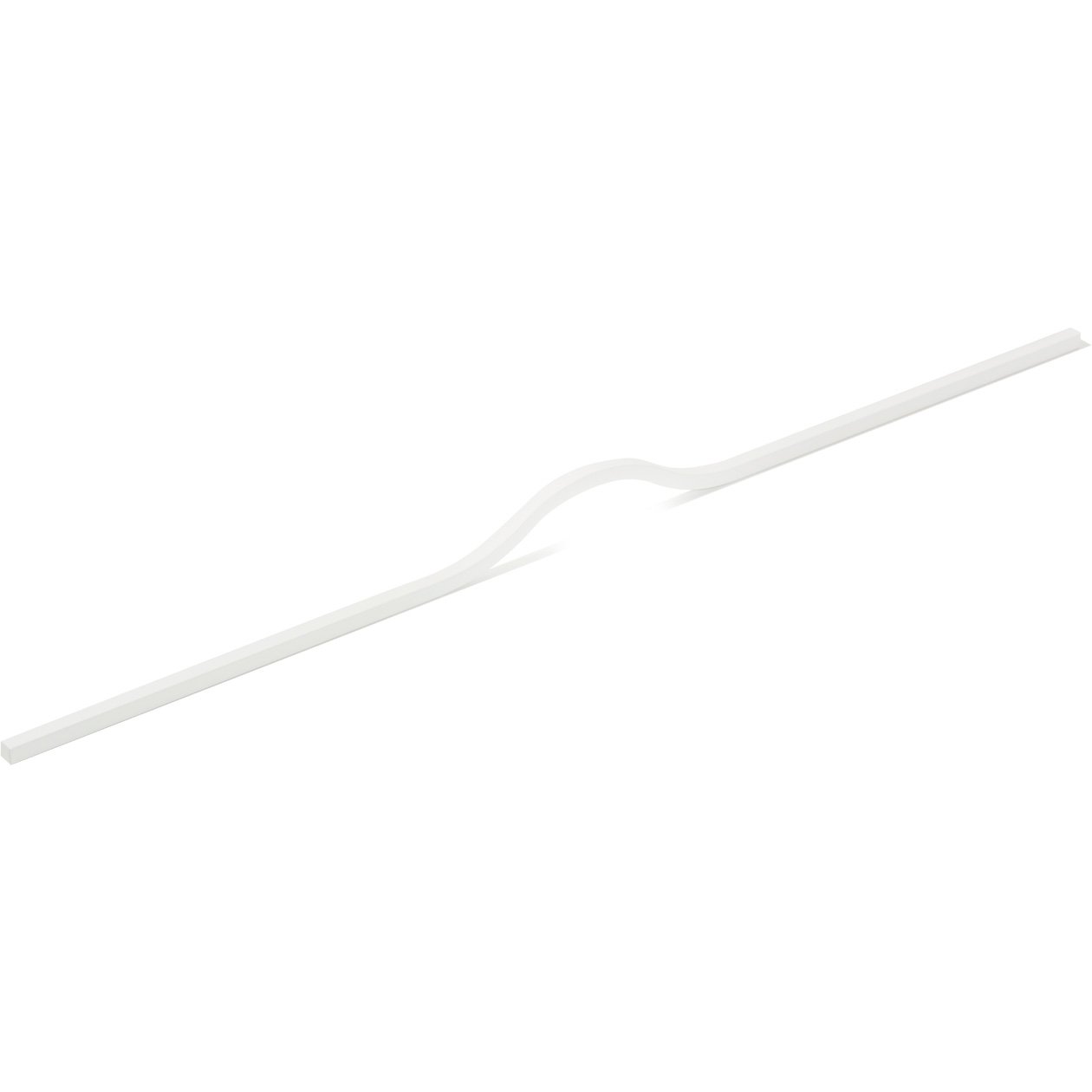 Momo BRAVE Bow Cabinet Pull Handles in white finish, featuring elegant curved design for kitchen or furniture drawers.