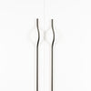 BRAVE BOW HANDLE OFF-CENTRED 992MM METALLIC GREY in Metallic Grey