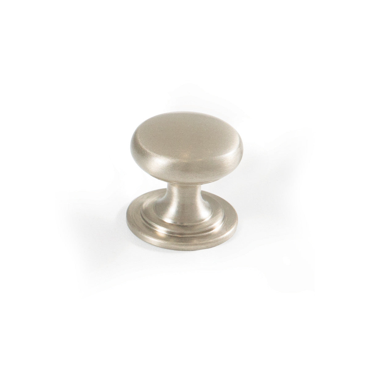 BOSCO ROUND KNOB 32MM BRUSHED NICKEL in Brushed Nickel