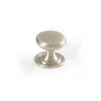 BOSCO ROUND KNOB 32MM BRUSHED NICKEL in Brushed Nickel