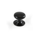 BOSCO ROUND KNOB 32MM MATT BLACK in Matt Black