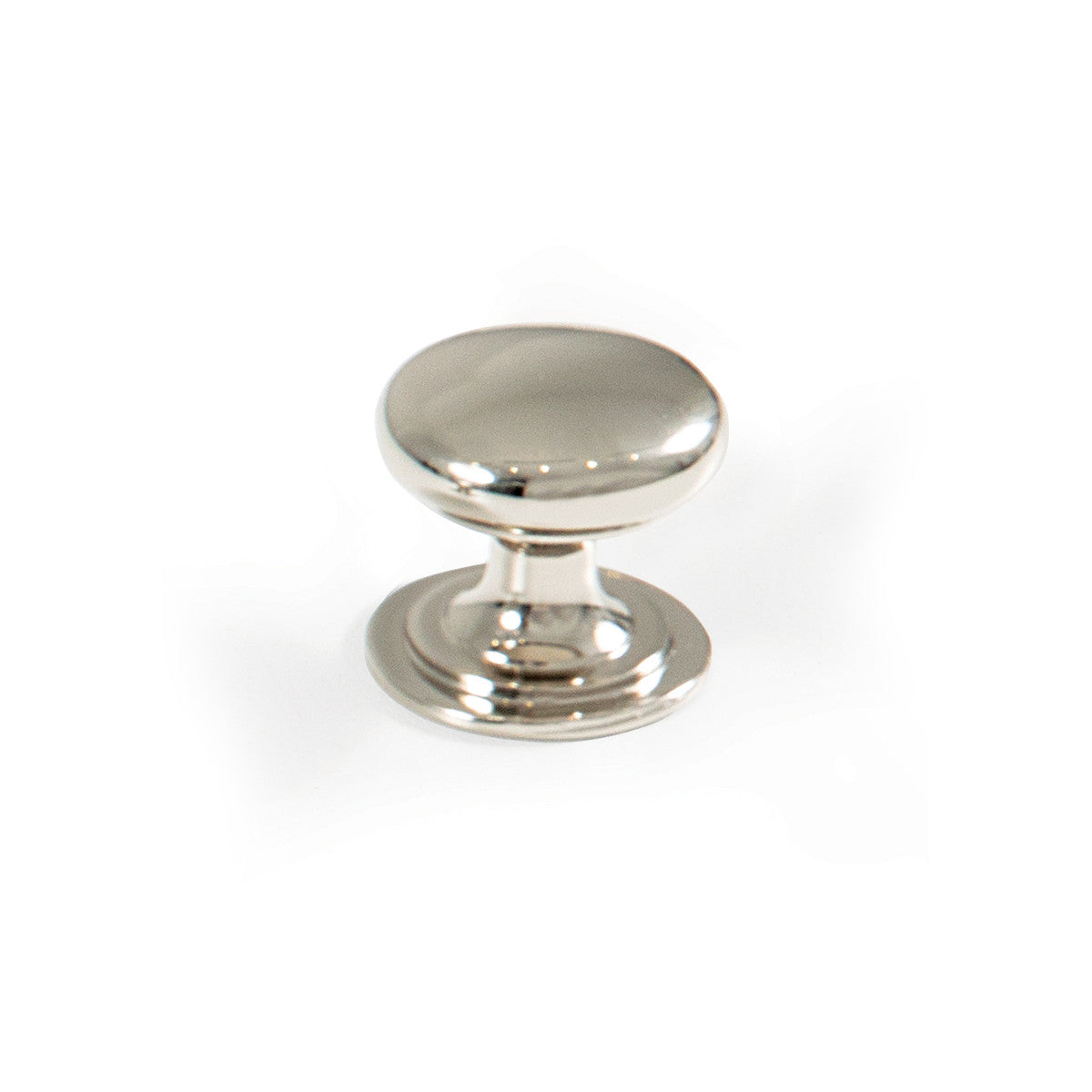 BOSCO ROUND KNOB 32MM POLISHED NICKEL in Polished Nickel