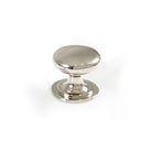 BOSCO ROUND KNOB 32MM POLISHED NICKEL in Polished Nickel