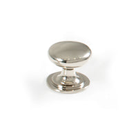 BOSCO ROUND KNOB 32MM POLISHED NICKEL in Polished Nickel