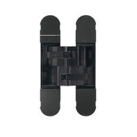 150kg Fully Concealed 3D Hinge: MATT BLACK in Matt Black