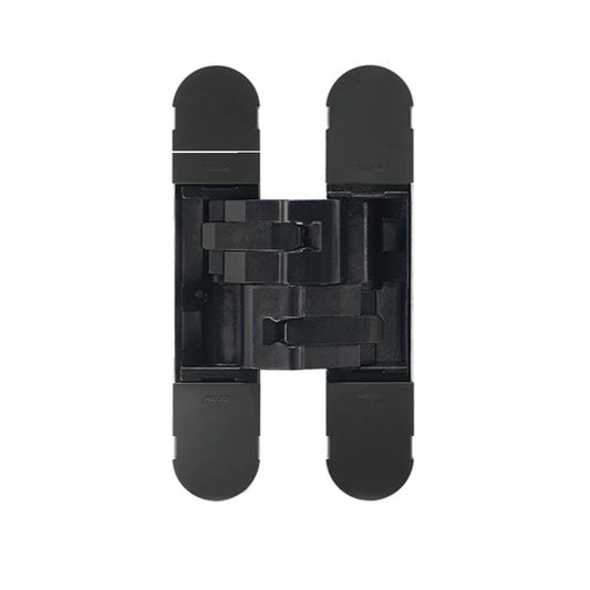 150kg Fully Concealed 3D Hinge: MATT BLACK in Matt Black
