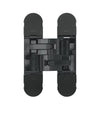 Bellevue CEAM Invisible Fully Concealed 3D Hinge - 85kg - Black / Black in Black