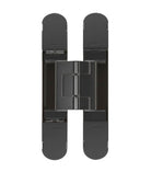 75Kg Fully Concealed 3D Hinge – Black in Black