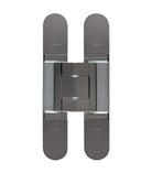 75Kg Fully Concealed 3D Hinge – Satin Nickel in Satin Nickel