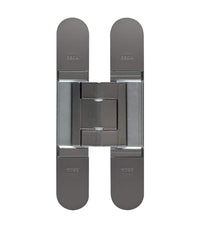 75Kg Fully Concealed 3D Hinge – Satin Nickel in Satin Nickel