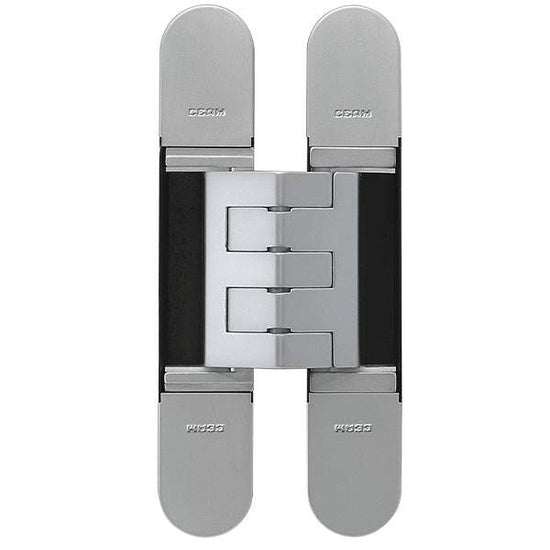 175Kg Fully Concealed 3D Hinge – Polished Chrome in Polished Chrome