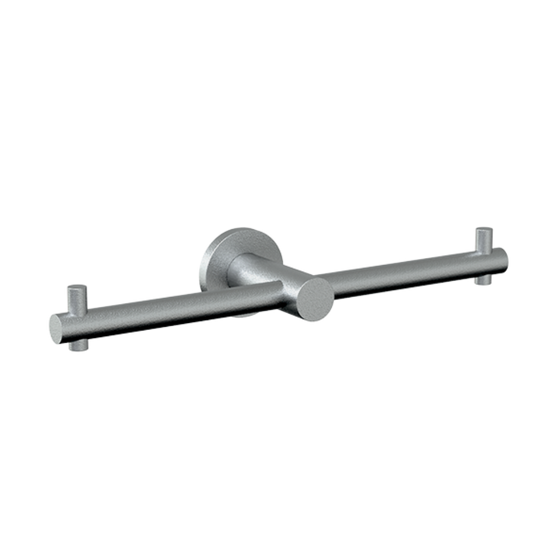 Antimicrobial Coated Double Toilet Roll Holder  in Antimicrobial Coating
