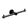 Double Toilet Roll Holder - Designer Black Finish in Designer Black