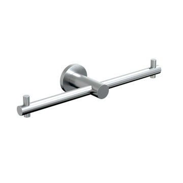 Double Toilet Roll Holder SS in Satin Stainless