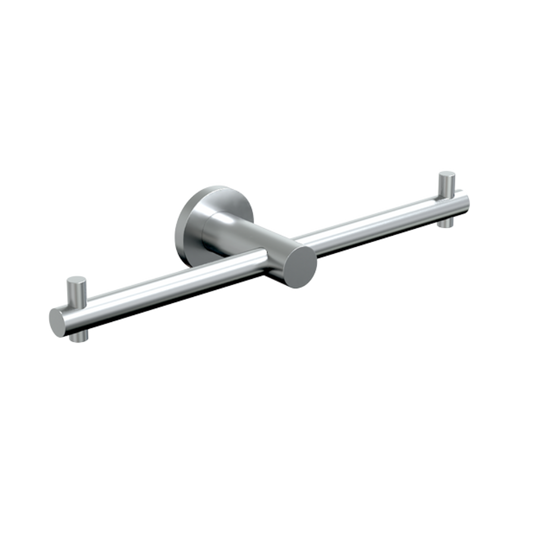 Double Toilet Roll Holder SS in Satin Stainless