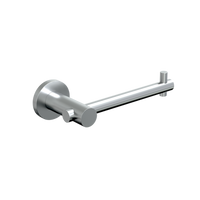 Single Toilet Roll Holder SS in Satin Stainless