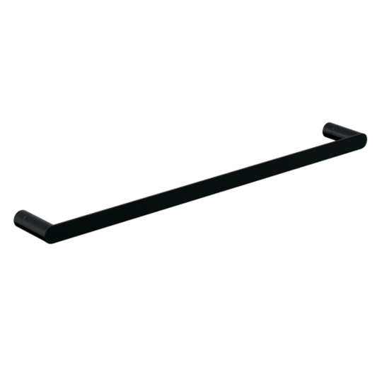 Parker: Single Towel Rail, 600mm Designer Black  in Designer Black