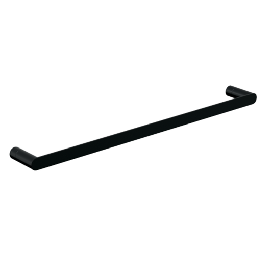Parker: Single Towel Rail, 600mm Designer Black  in Designer Black