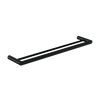 Parker: Double Towel Rail 600mm Graphite in Graphite