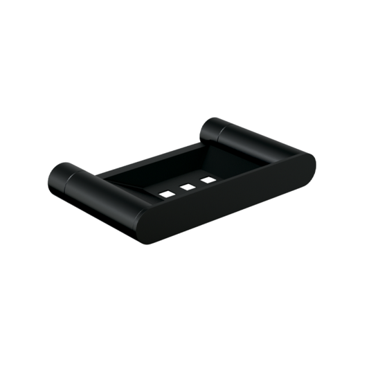 Parker: Soap Dish Designer Black in Designer Black