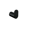 Parker: Robe Hook Designer Black in Designer Black