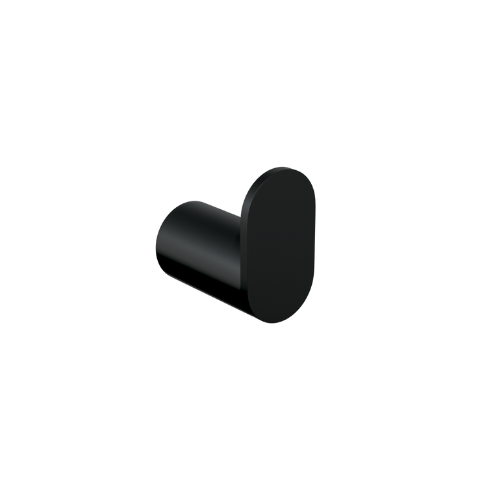 Parker: Robe Hook Designer Black in Designer Black