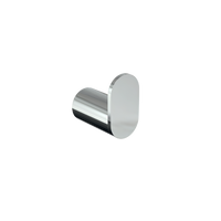 Parker: Robe Hook Polished Stainless Steel in Polished Stainless Steel